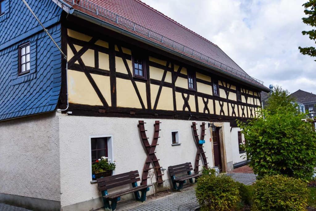 Lavendelhof Die Idyllische Landpension Crimmitschau Exteriér fotografie